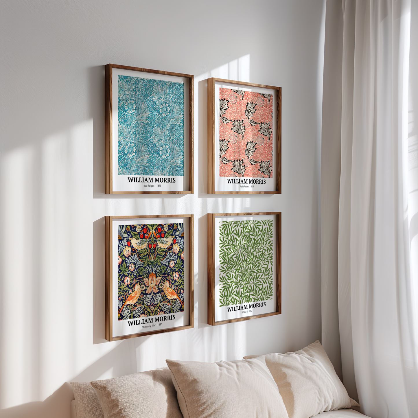 William Morris Set of 4