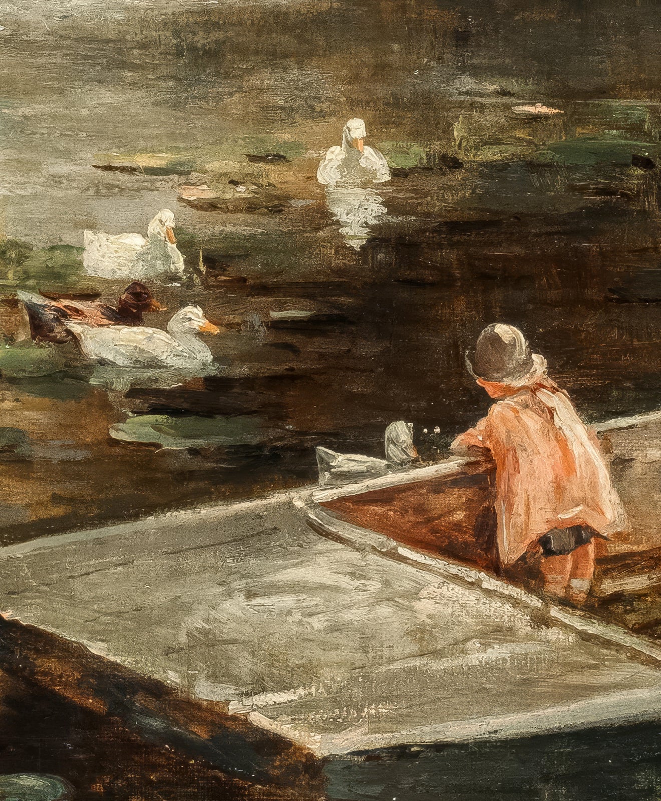 Feeding The Ducks