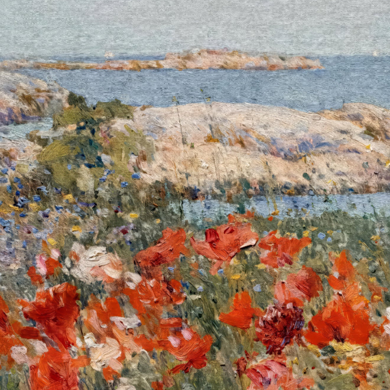 Vibrant Landscape Set of 4