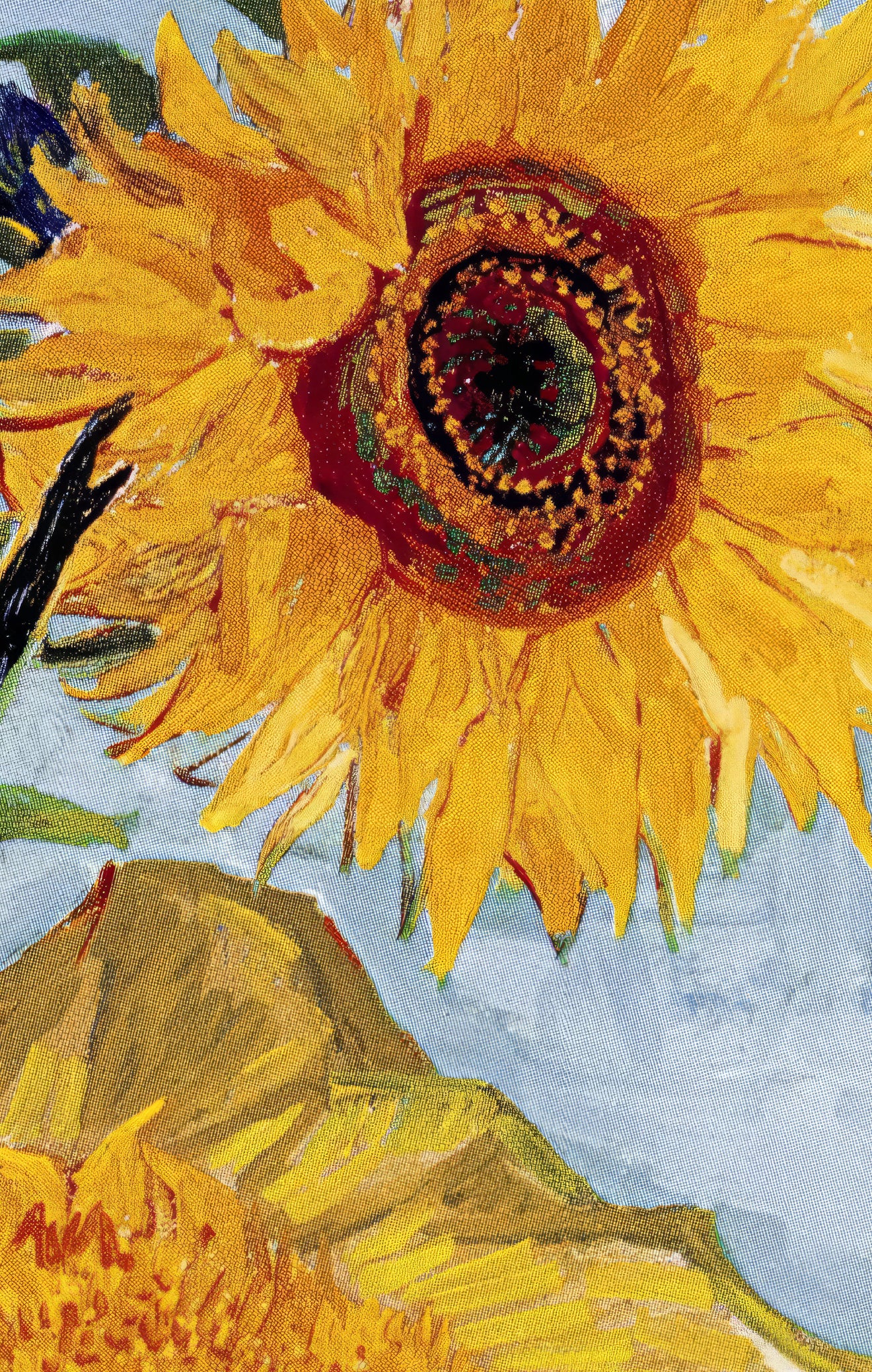 Three Sunflowers