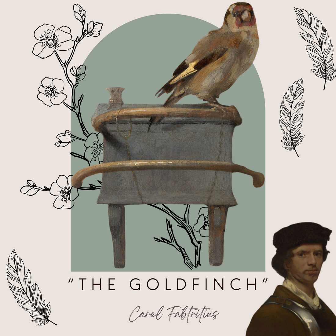 "The Goldfinch": A Bird Art Masterpiece