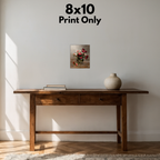 Vase of Colorful Roses