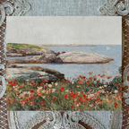 Poppies by an Island