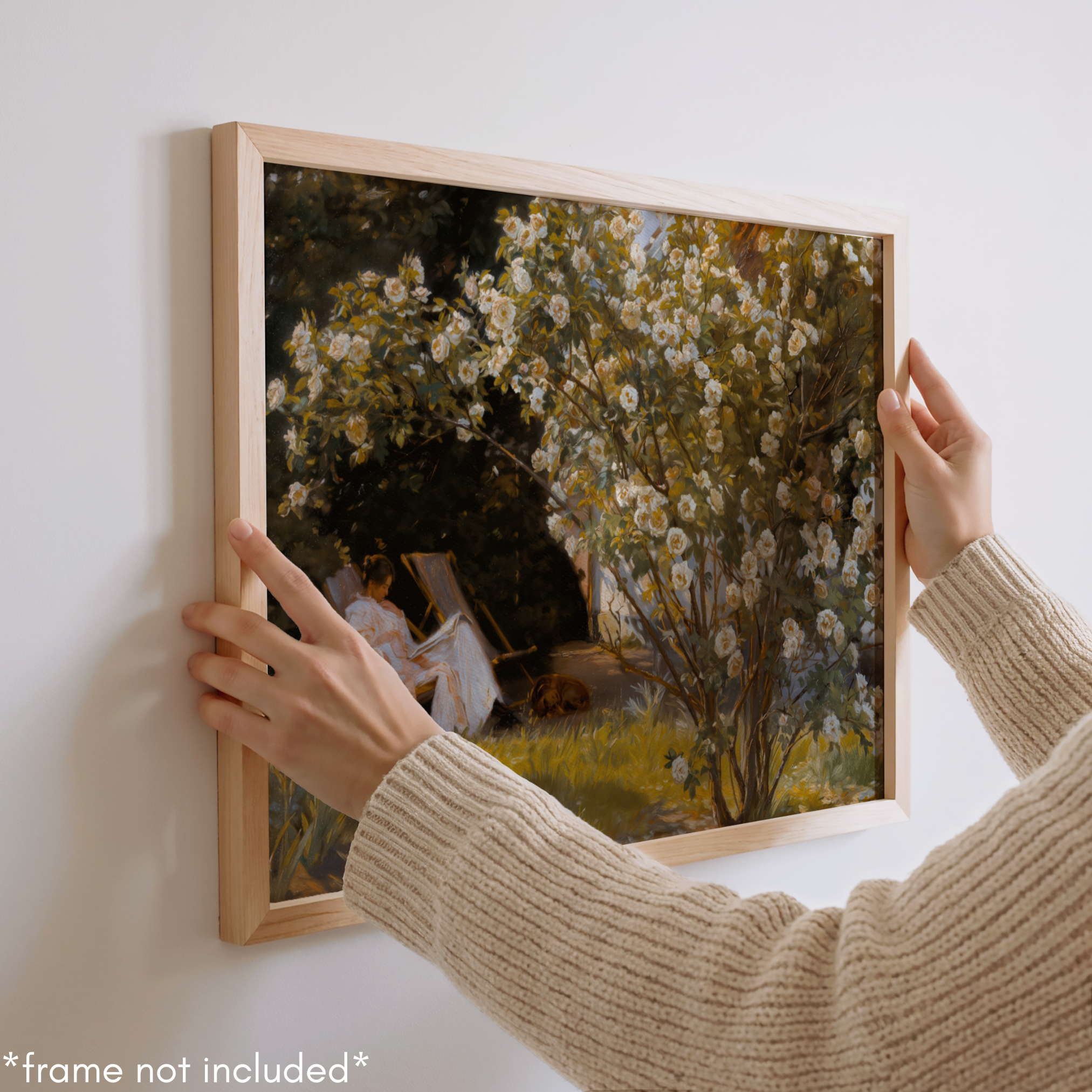 Reading in the Garden