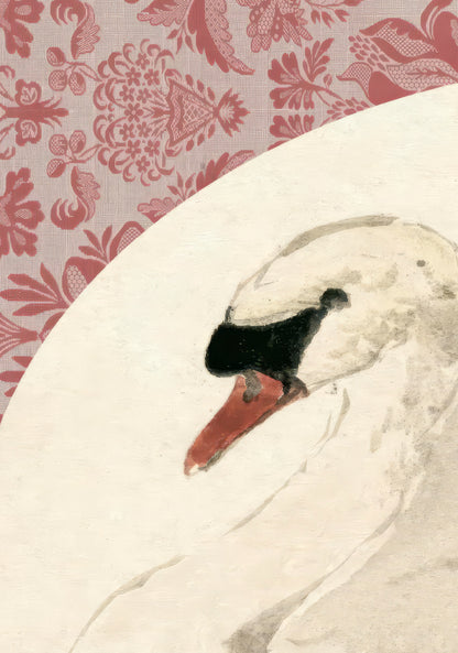 Mute Swan w/Florals