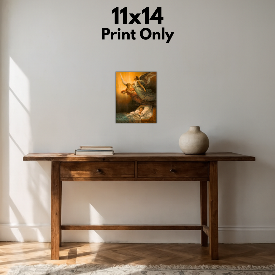 Angels Watching Over Child