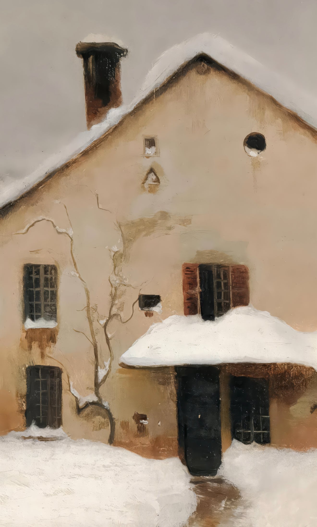 Cottage in the Winter