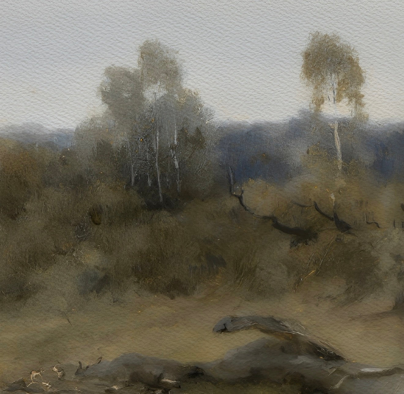 Moody Cows Landscape