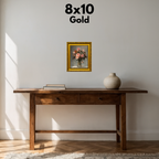 Roses in a Glass Vase