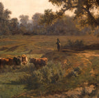 Cows Under The Tree