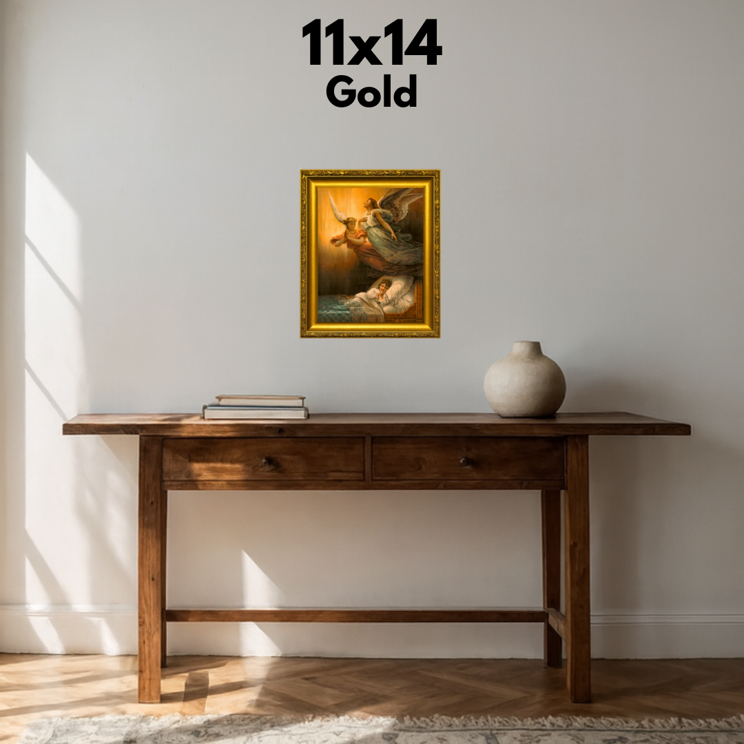 Angels Watching Over Child