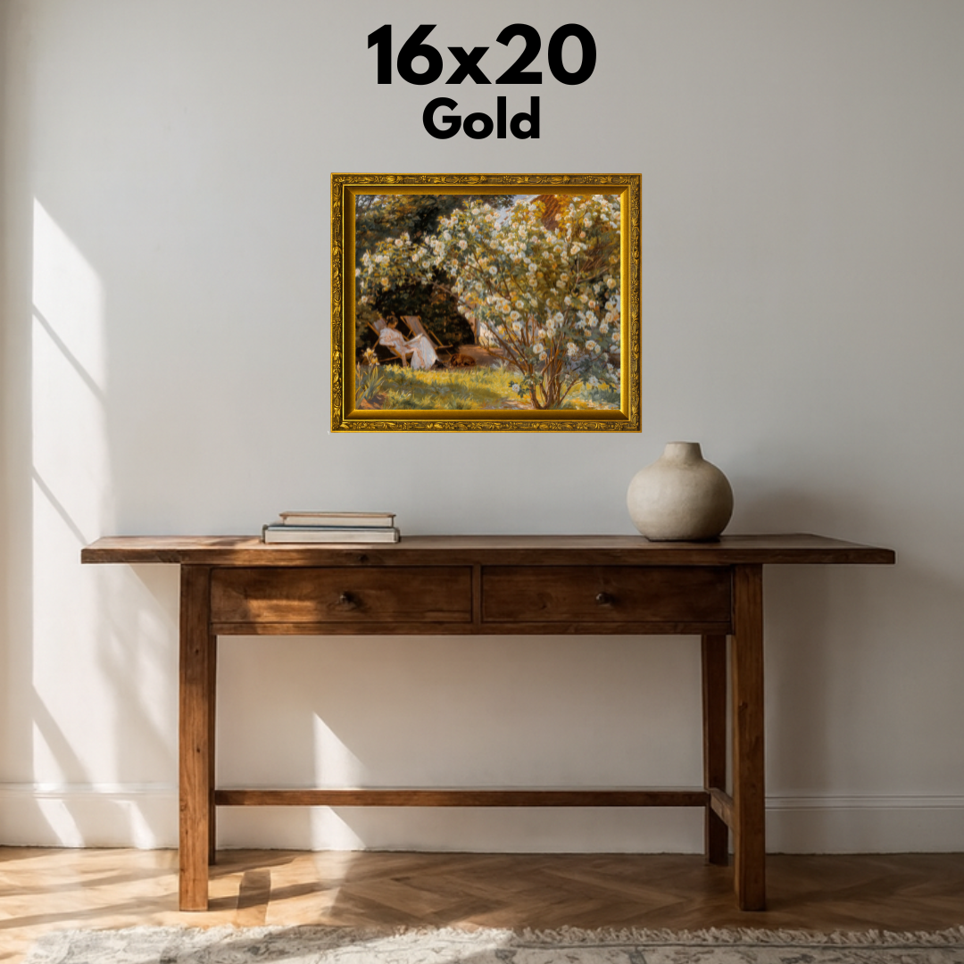 Reading in the Garden