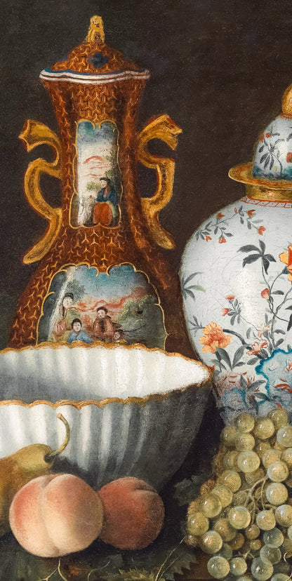 Oriental Vases & Fruit