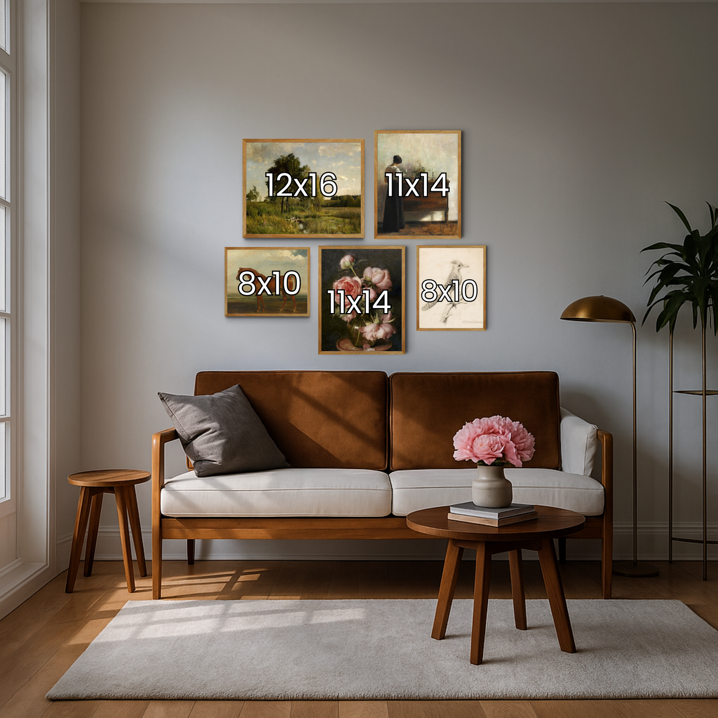 Eclectic Gallery Set of 5