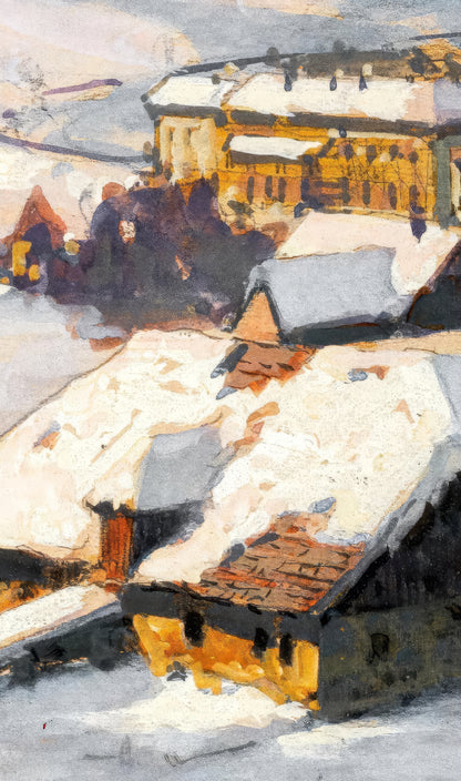 Snowy Village