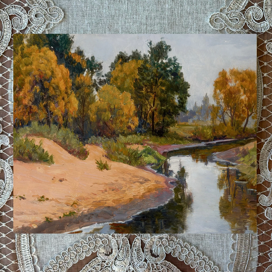 Trees and a River