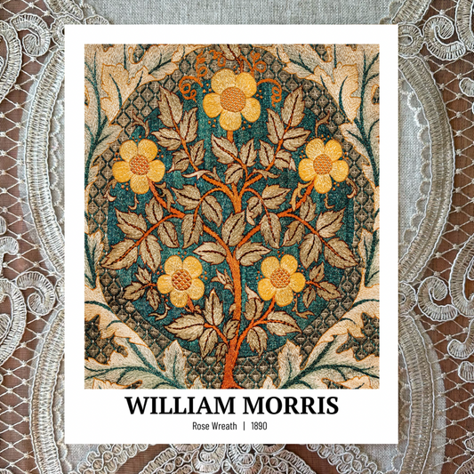William Morris: Rose Wreath