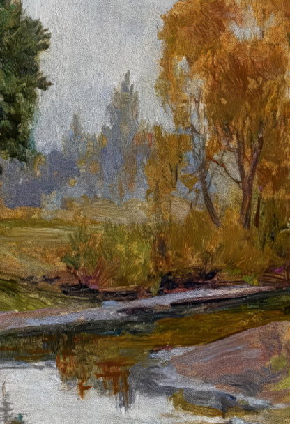 Trees and a River