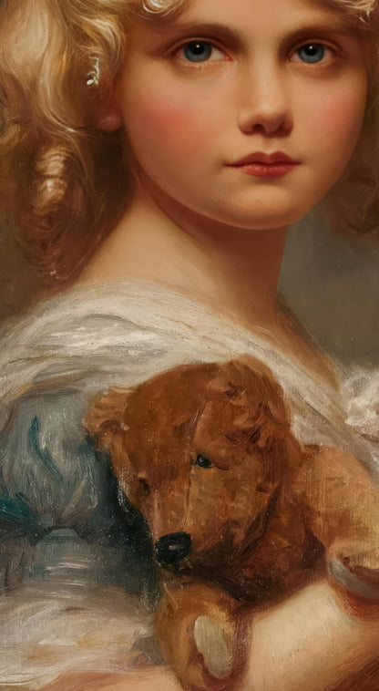 Girl & Her Teddy