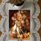 Flowers, Fruit, & Parakeets