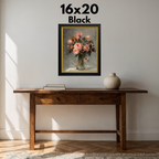 Roses in a Glass Vase