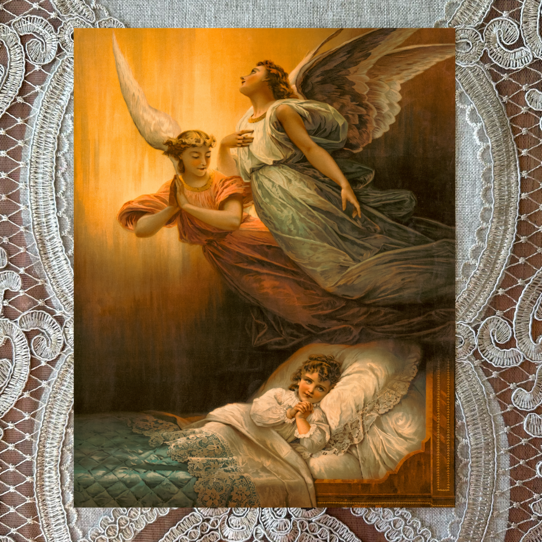 Angels Watching Over Child