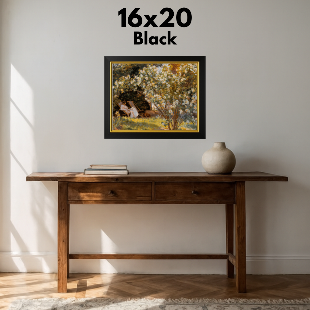 Reading in the Garden