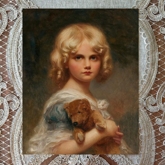 Girl & Her Teddy