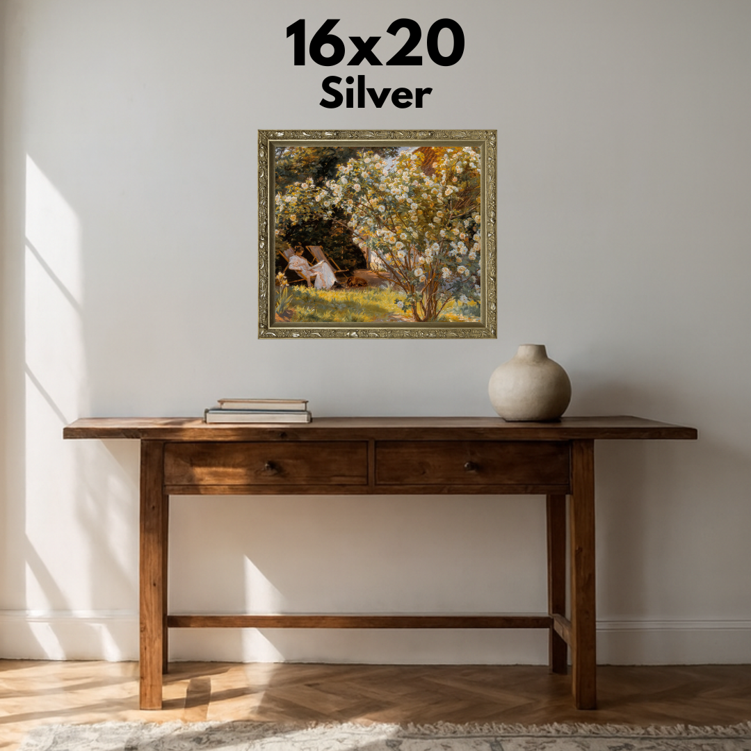 Reading in the Garden