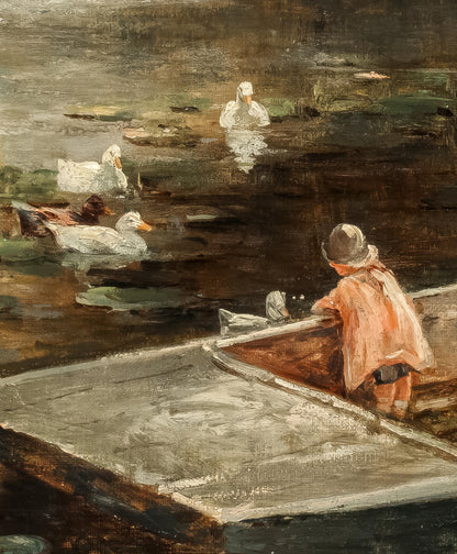 Feeding The Ducks