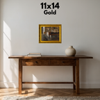 Reading By The Piano