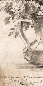 Flowers in Pitcher Sketch