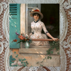 Woman on the Balcony
