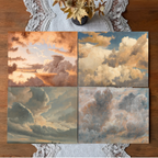 Clouds Set of 4