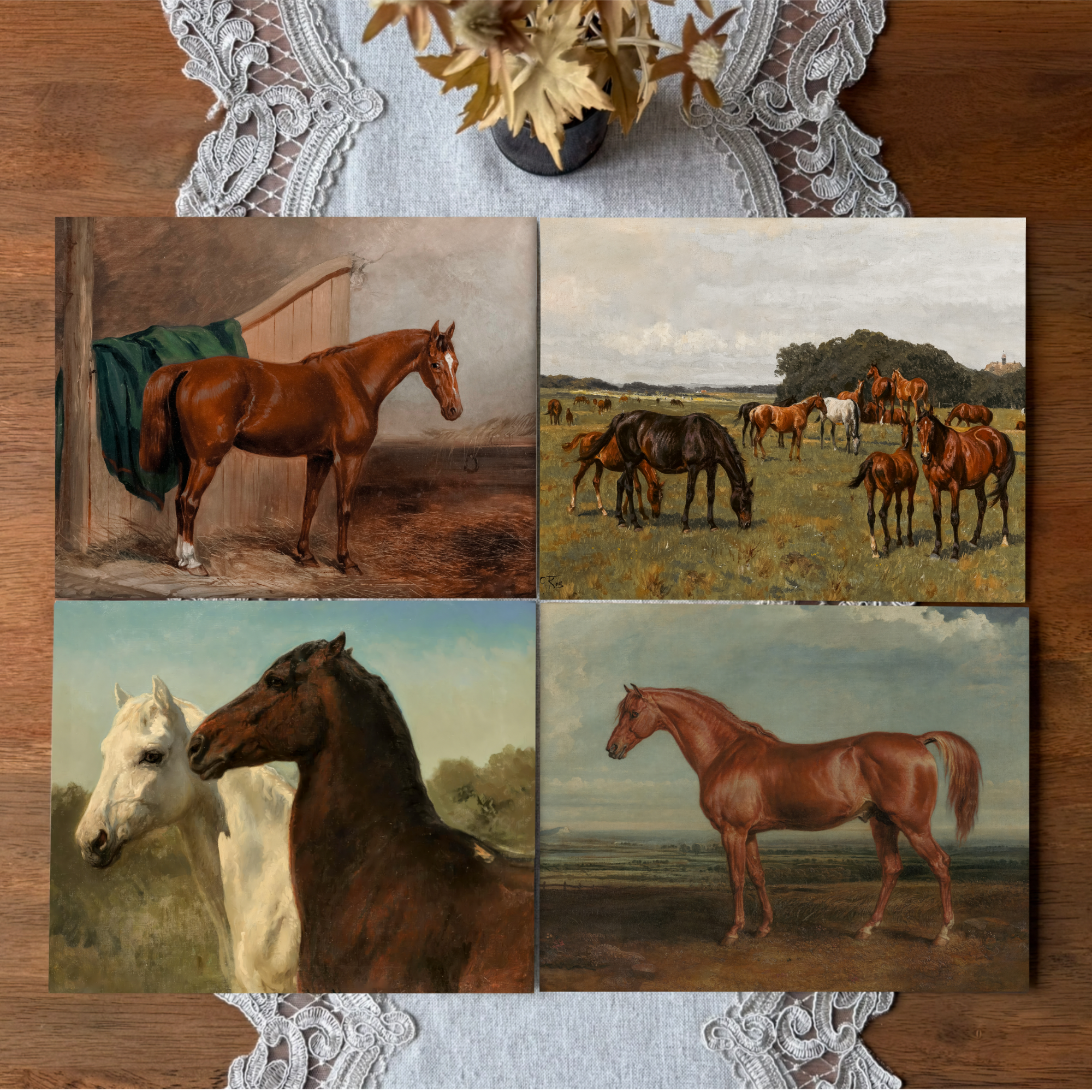 Horses Set of 4 – Rone Restorations